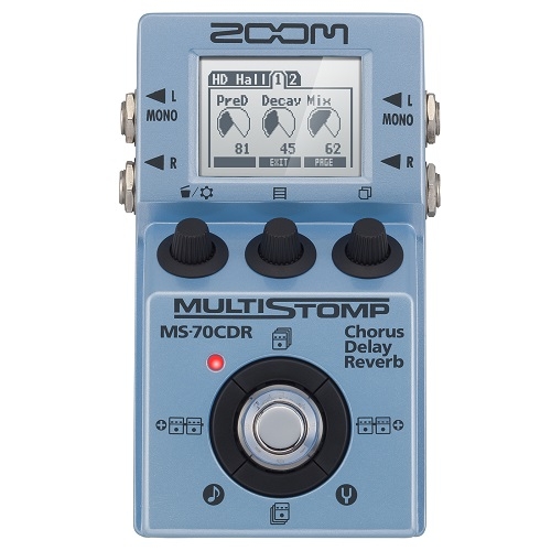 ZOOM MS-70CDR Multi Stomp chorus/delay/reverb pedala za gitaru