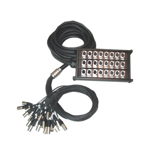 Q-LOK BOX234 32 kanala 24 input + 8 output balansirani 30m multi kabel