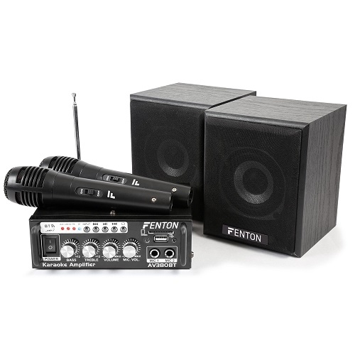 Fenton AV380BT 103.145 portabilni party pojačalo sa zvučnicima i mikrofonom