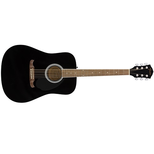 Fender ak gitara FA-125 DREADNOUGHT BLACK W/BA - 097-1210-706