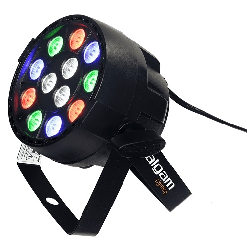 ALGAM LIGHTING - PARWASH12 - 12-LED Projector Algam Lighting Par Wash 12 - PAR LED X 12 RGB