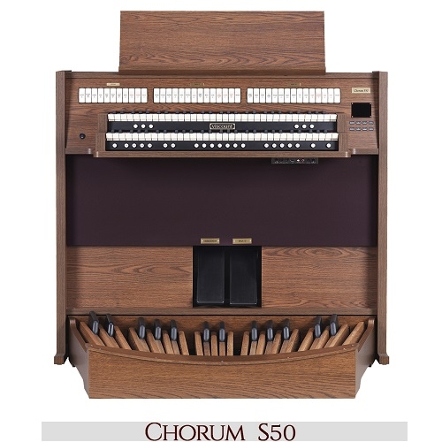 Viscount CHORUM 50 DLX ,2-manuala,30 note radiating concave pedale,240watti -  klasične orgulje