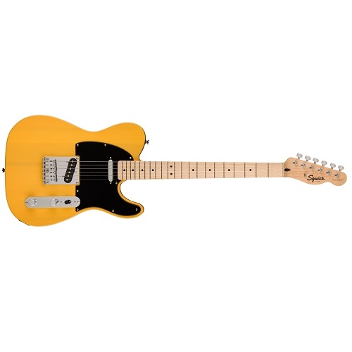 Fender-SQUIER el gitara Sonic™ Telecaster®, Maple Fingerb, BPG, Butterscotch Blonde - 0373453550