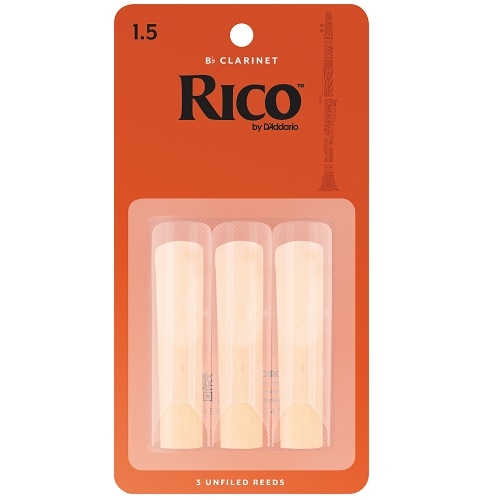 RICO RCA0315 RICO 3pak trska za Bb clarinet 1,5