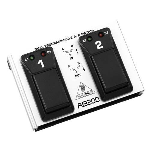 BEHRINGER AB200 dual A/B switch pedala 