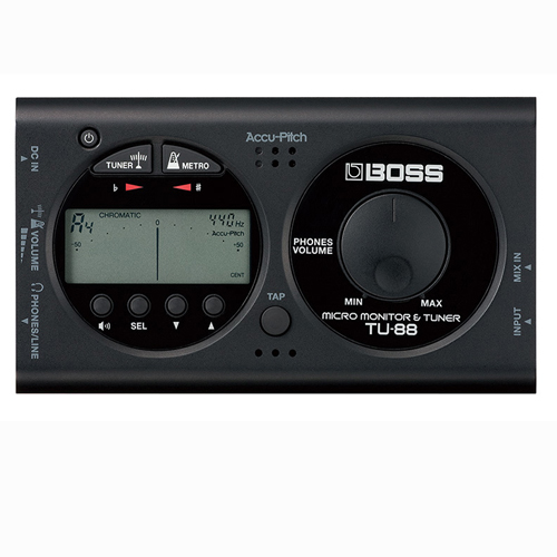 BOSS TU-88BK guitar tuner&monitor;