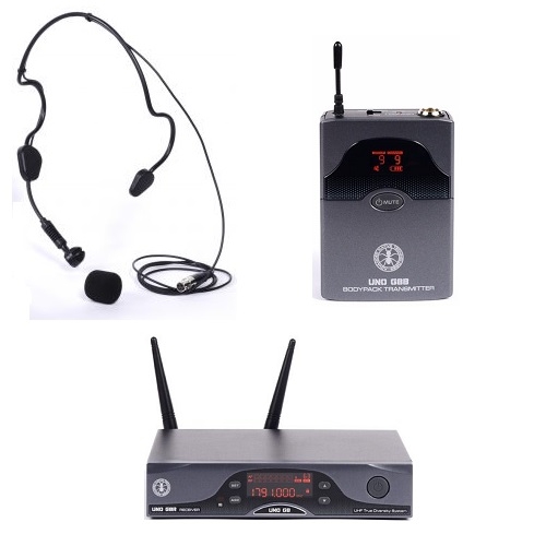 dB Technologies - ANT UNO G8 BHS belt set UHF bežicni PILOT mikrofon ( frekvencija 823-832 MHZ )