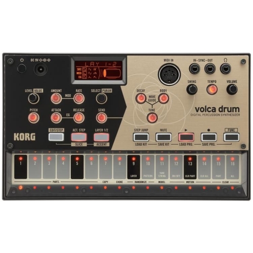 KORG VOLCA-DRUM digital percussion sintisajzer