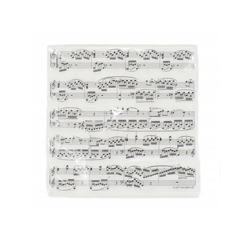 AGIFTY T 1004 Napkin noteline 33*33 cm 3-ply 20 sheets/pack - salvete