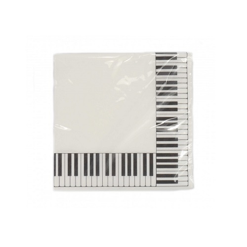 AGIFTY T 1005 Napkin keyboard 33*33 cm 3-ply 20 sheets/pack - salvete