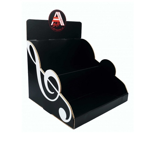 AGIFTY V 1006 countertop display cardboard black 25*26*32cmH - izložbeni stalak