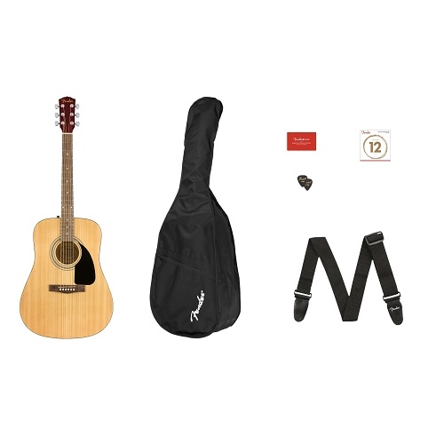 Fender ak gitara FA-115 Dreadnought Pack, Sunburst, Walnut Fingerboard - 0971210532