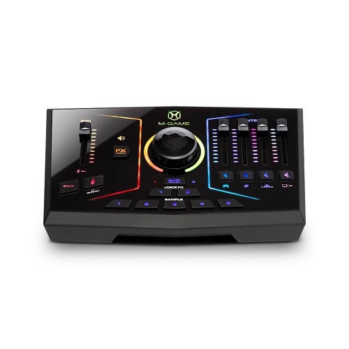 M-AUDIO M-GAMER DUAL X  - Dual USB Streaming MIXER with RGB LED-s