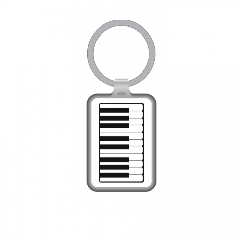 AGIFTY K 1053 Keyring keyboard metal 7,5 * 3 cm - privjesak za kljuceve