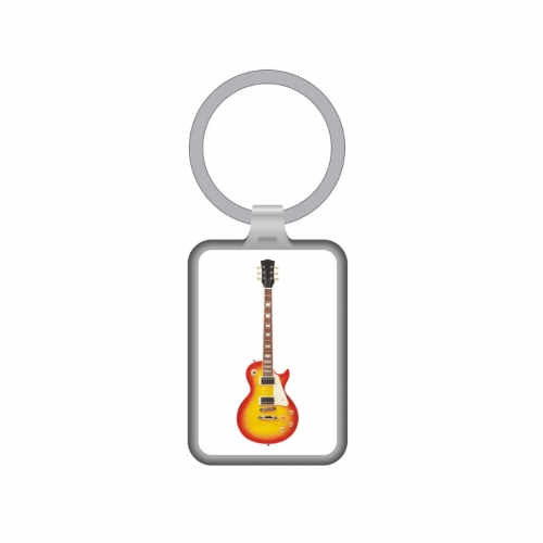 AGIFTY K 1057 Keyring electric guitar metal 7,5*3 cm - privjesak za kljuceve