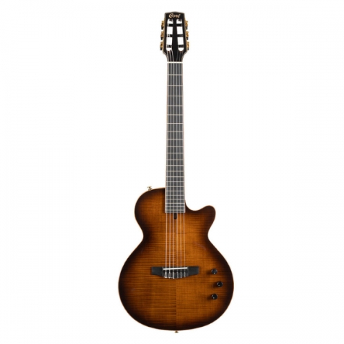 CORT klasična gitara SUNSET Nylectric DLX TSB w/bag - ozvučena
