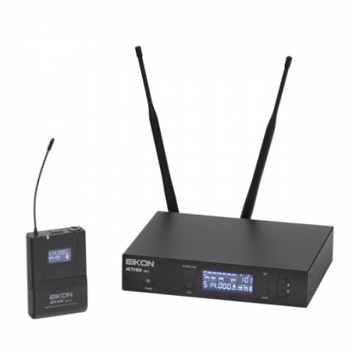 EIKON - AETHER RM1H A PLL UHF WIRELESS BODYPACK MICROPHONE SYSTEM – BAND A 514-542 MHZ