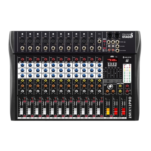 ITALIAN STAGE 2MIX12PRO 12kanala EFX