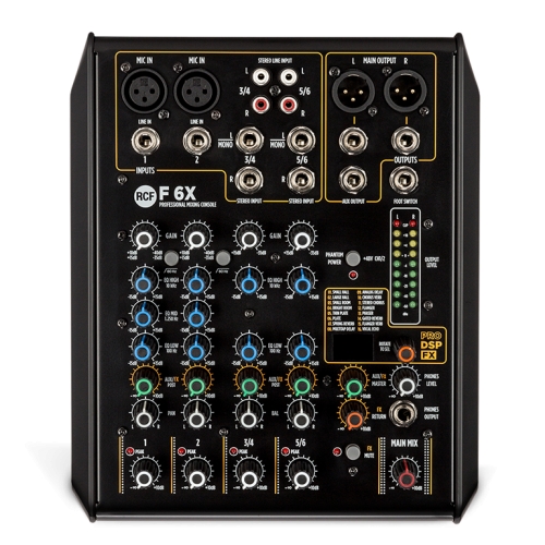 RCF F6X - audio mikseta