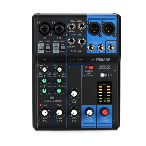 Yamaha MG06 audio mikseta